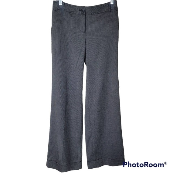 White House Black Market Pants - White House Black Market Legacy Wide Leg Pants Sz 2R Black